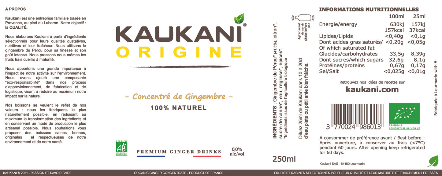 Kaukani Origine - 250ml