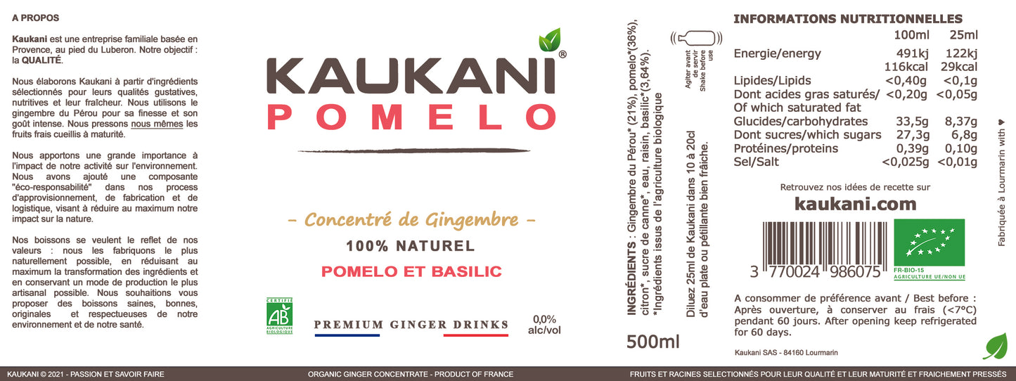 Kaukani Pomelo - 500ml