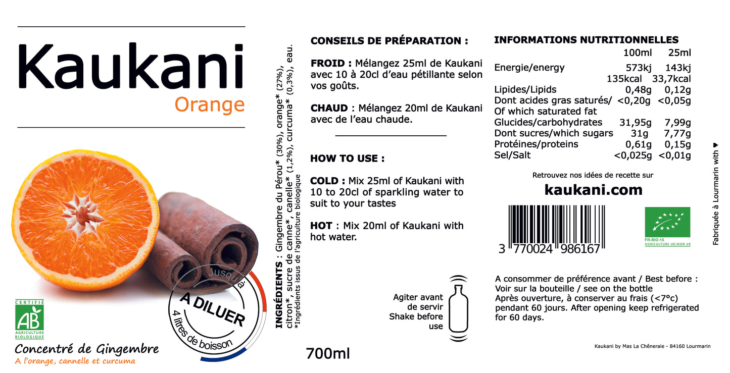 Kaukani Orange - 700ml