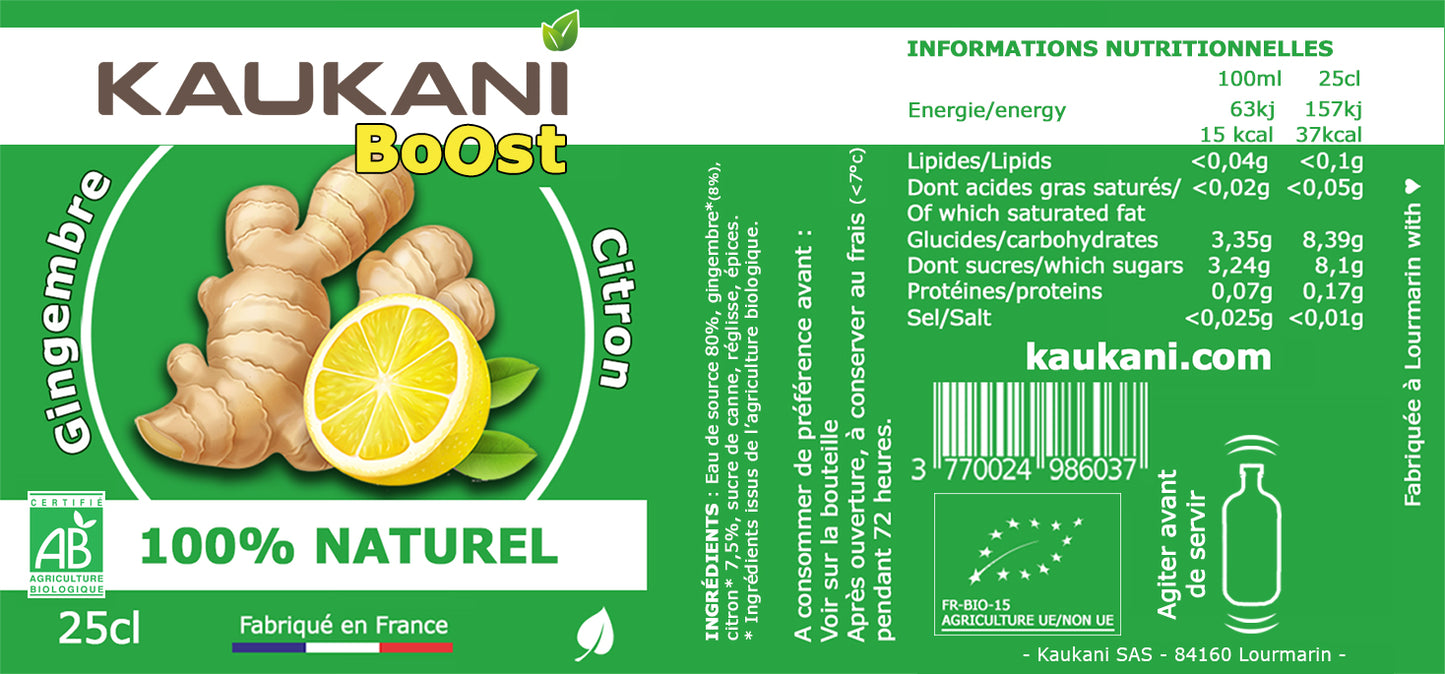 Kaukani Boost - 250ml (pack de 12)