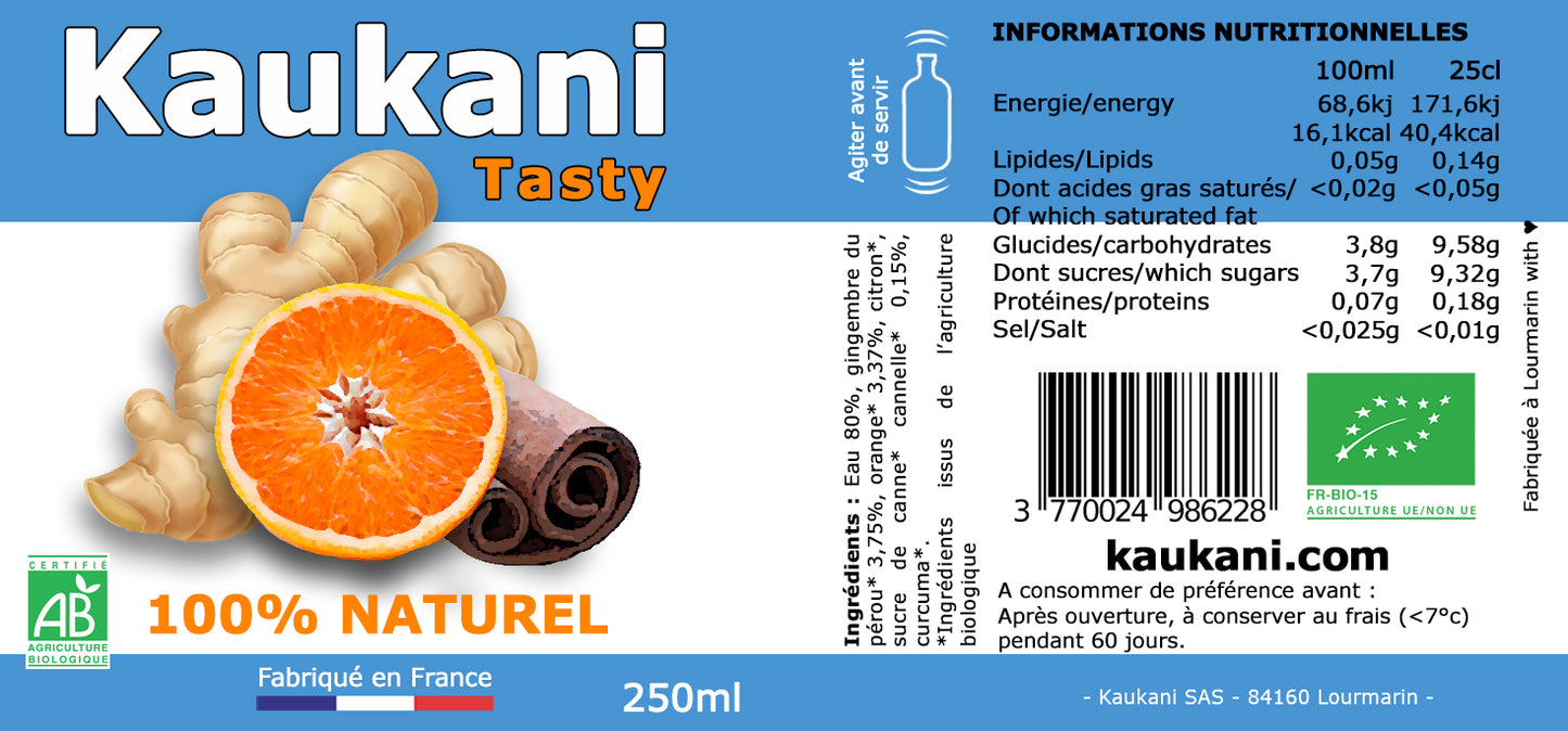 Kaukani Tasty - 250ml (pack de 12)