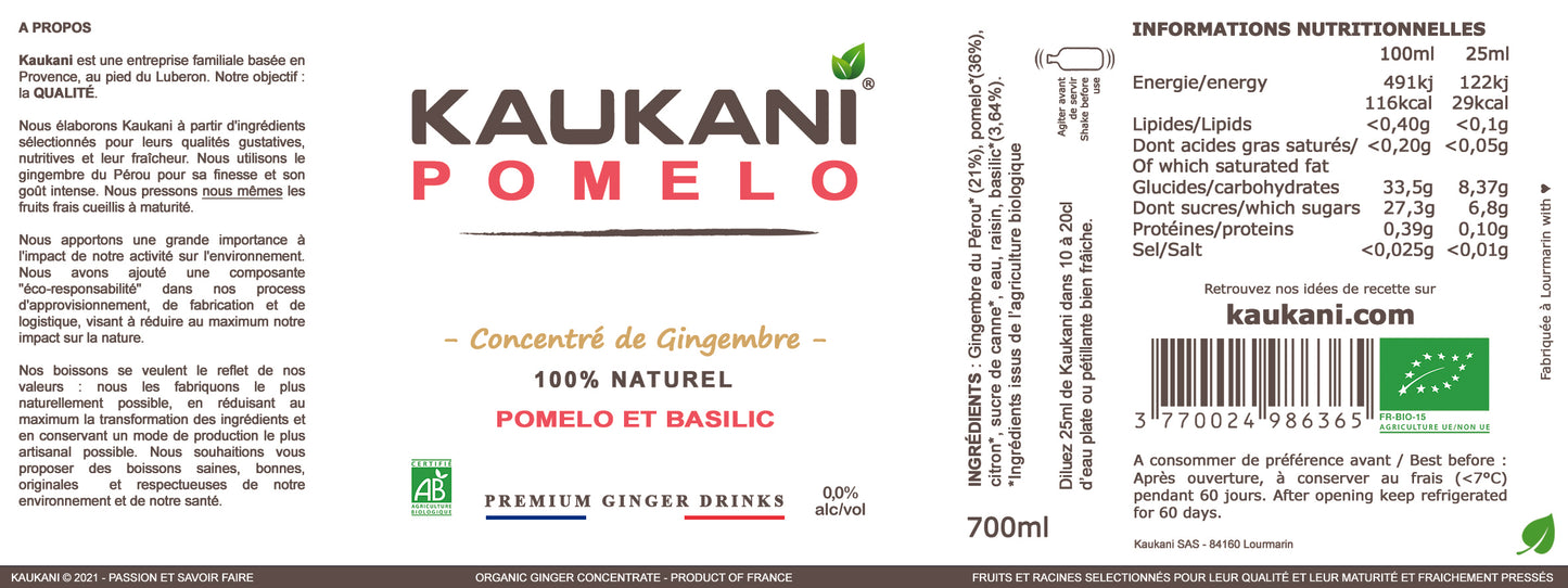 Kaukani Pomelo - 700ml